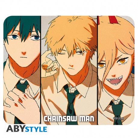 Chainsaw Man - Mousepad Denji, Aki & Power