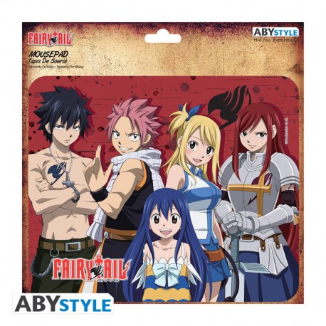 Fairy Tail - Mousepad Natsu Team