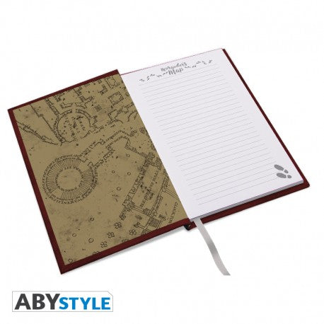 Harry Potter - Notebook A5 Marauder's map