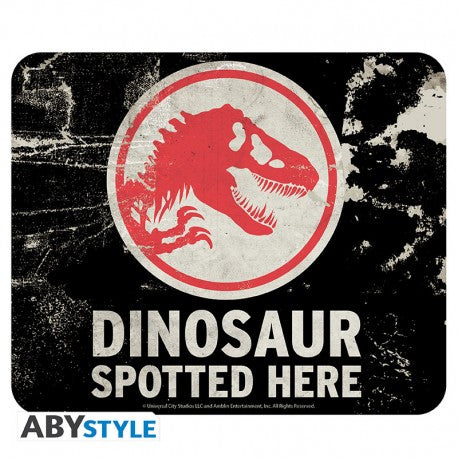 Jurassic World - Mousepad Caution Dinosaur