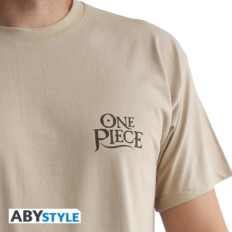 One Piece - T-shirt Vintage Wanted Luffy