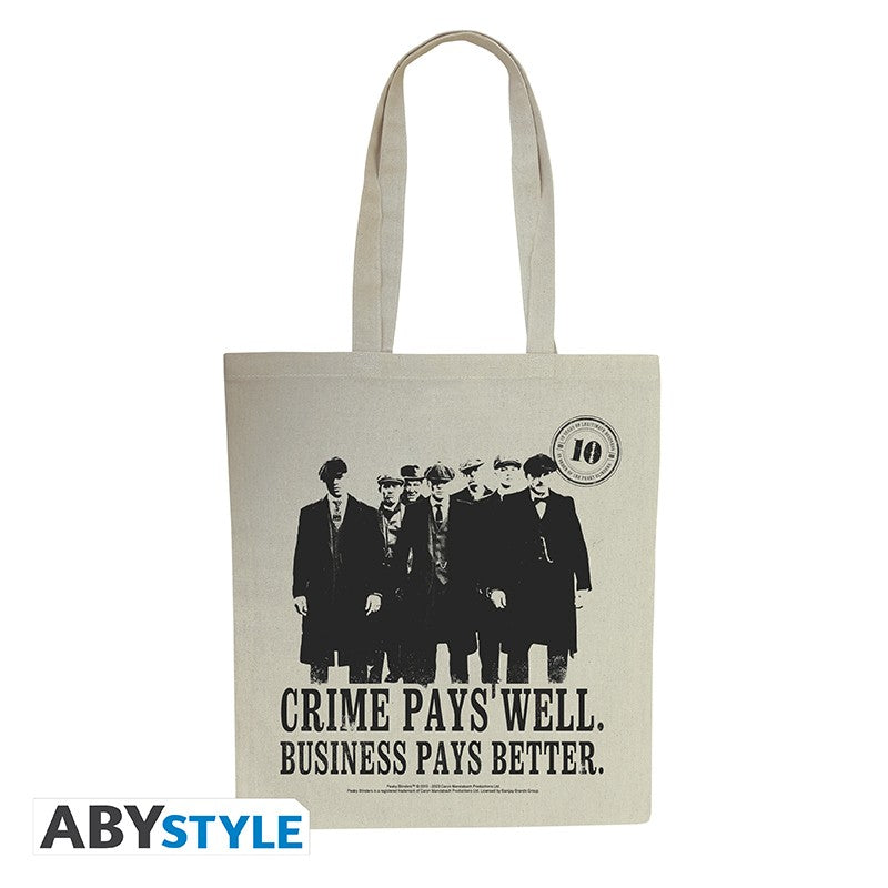 Peaky Blinders - Tote Bag "Crime Pays"