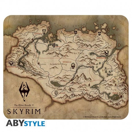 Skyrim - Mousepad Map